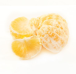 Delicious fruits tangerines