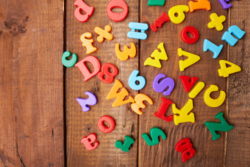 magnetic letters