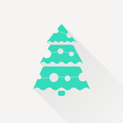 Vector christmas icon.