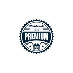 Obraz premium Badges Motorcycle Collections