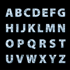 blue gem font