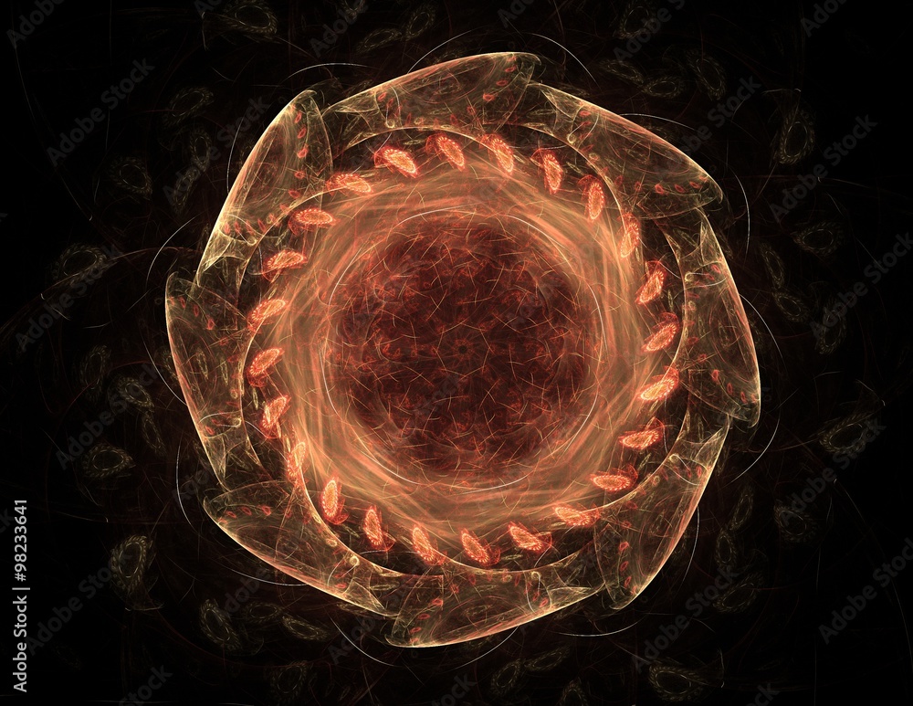 Poster the colors in the series, fancy paint. background consists of fractal color texture and is suitable 
