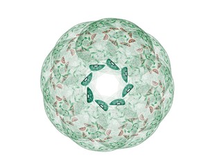 Elementary Particles series. Interplay of abstract fractal forms on the subject of nuclear physics science and graphic design.