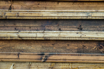 painted old yellow wooden wall
