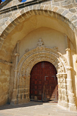 Fototapeta premium Iglesia Nuestra Señora de la Asunción, Cuacos de Yuste, Provincia de Cáceres, España