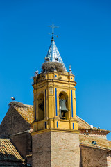 Kościół Świętego Jerzego , Palos de la Frontera, Huelva - obrazy, fototapety, plakaty