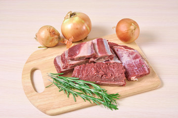 beef onions rosemary