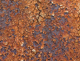 Rusty metal texture