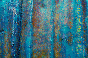 Abstract colorful rust surface background