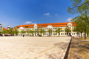 Naklejka premium Domplatz in Magdeburg