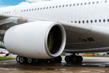 Large passenger jet 