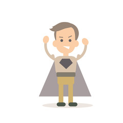 Businessman vector illustration in flat style