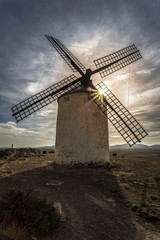 Windmill. Castilla la Mancha. Spain