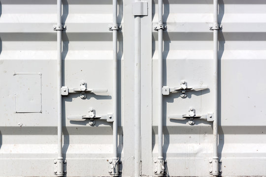 Close Up Container Door