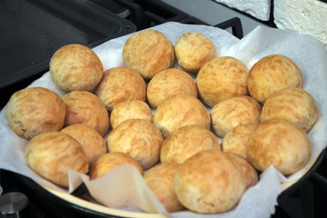 Fresh appetizing bread