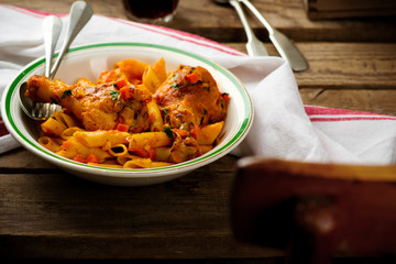 pasta with chicken