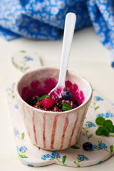  mug cake prepared in microwave