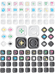 Кнопки и символы для дизайна