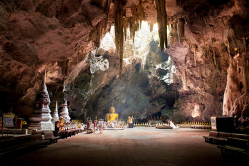 Fototapeta premium Kao-Luang cave Phetchaburi Thailand