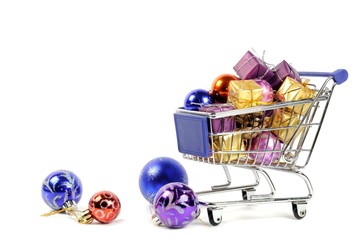 Christmas cart