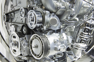 A fragment of the engine