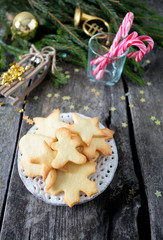 home baked Christmas cookies
