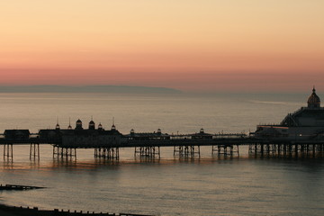 Fototapeta premium Eastbourne at the sunrise.