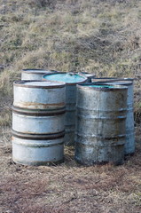 fuel drums