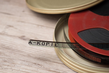 Kopie, alte Filmrolle