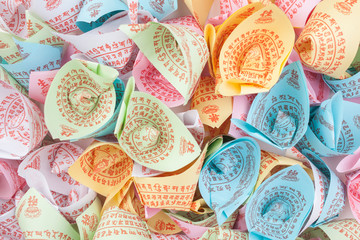 Colorful Assortment of Joss Paper