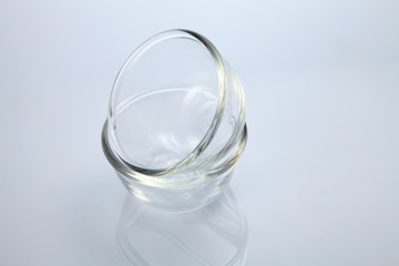 glass saucer