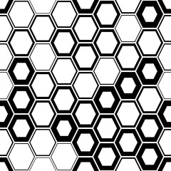 Seamless Hexagon Pattern