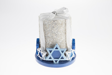 Star of David Candle
