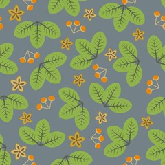 Floral Seamless Pattern Background