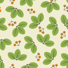 Floral Seamless Pattern Background