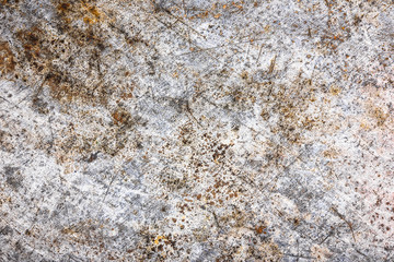 Grunge rusty metal scratched surface.
