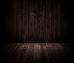 dark wood planks background for the product