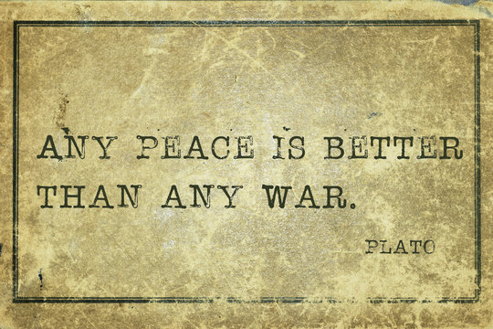 any peace Plato