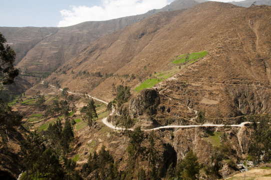Dangerous Road to San Pedro de Casta - Peru