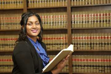 Multi ethnic female attorney, women in law - 98273059
