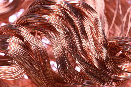 Copper wire, industrial raw materials