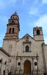 Fototapeta na wymiar Templo de San Agustin, en Morelia