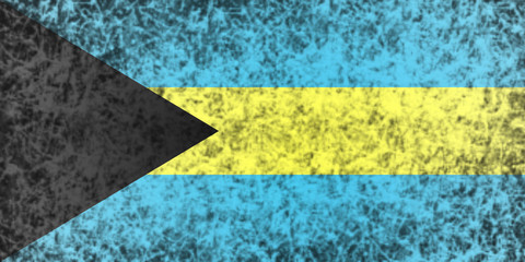 Flag of Bahamas.