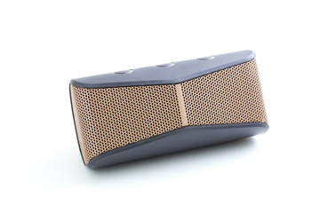 Bluetooth speaker on a white background
