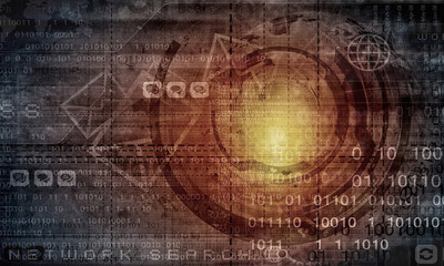 Fototapeta premium Digital connection background
