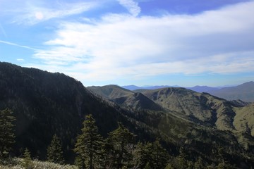 渋峠からの山々