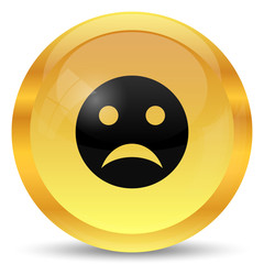 Fototapeta premium Sad smiley icon