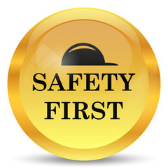 Safety first icon