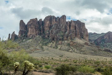 The Beautiful and Rugged Desert of Arizona USA
