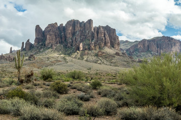 The Beautiful and Rugged Desert of Arizona USA
